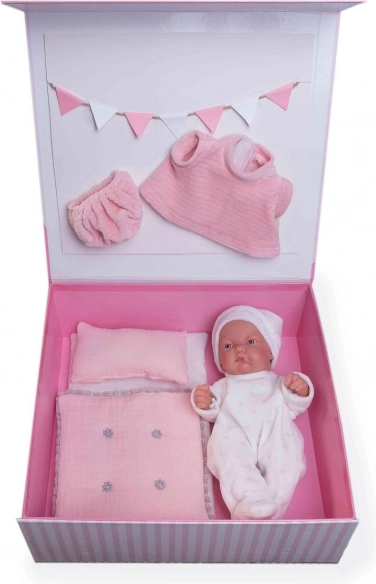 Realistická bábika Antonio Juan Miminko s celovinylovým telom - 26 cm