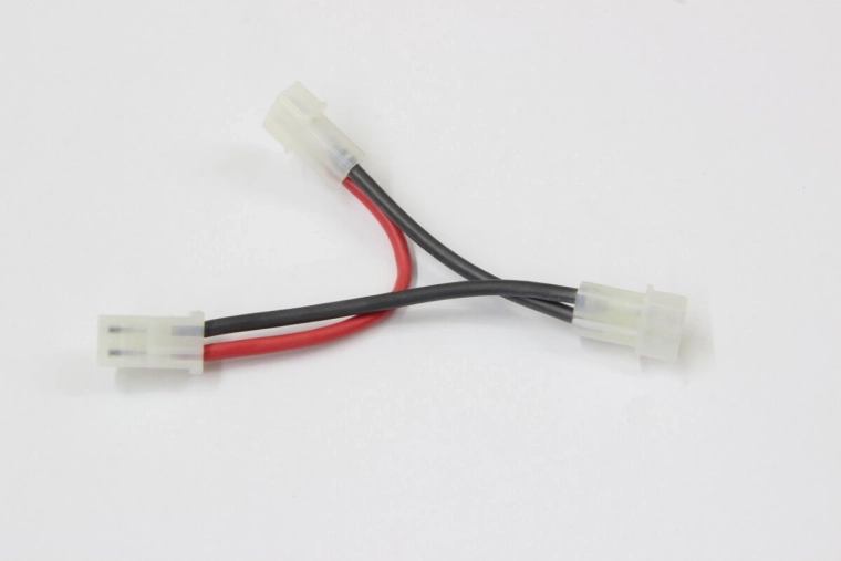 Y kábel k batérii AMP so silikónovým vodičom a pozlátenými kontaktmi