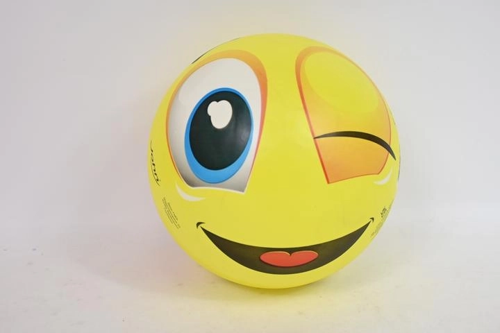 Detská lopta John s veselými tváričkami 23 cm
