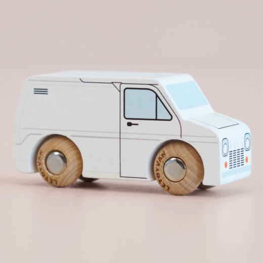 Drevená dodávka Frank Le Toy Van