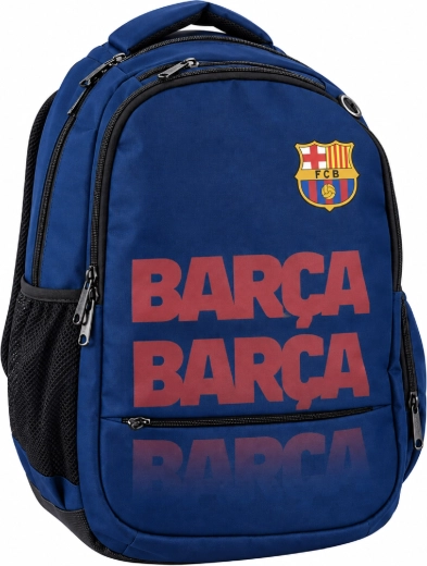 Študentský batoh FC Barcelona Barça tmavomodrý 30 l
