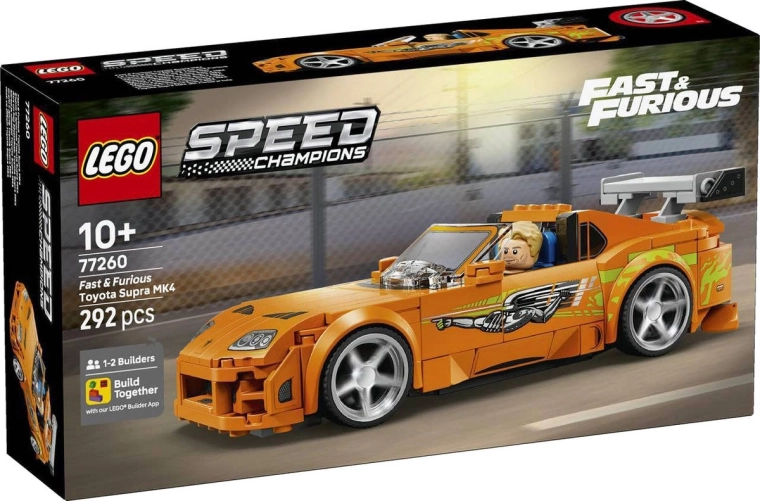 LEGO Speed Champions Rýchlo a zbesilo Toyota Supra MK4