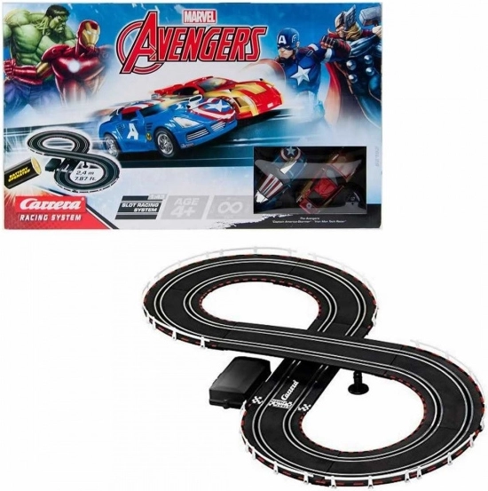 Autodráha Carrera GO Avengers 2,4 m