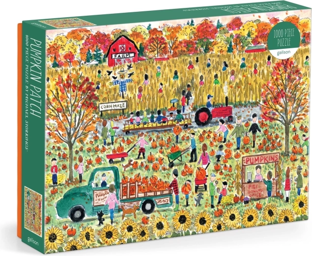 Puzzle Galison Tekvicové pole 1000 dielikov