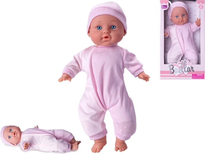 Bábika bábätko 30 cm s mäkkým telíčkom, ružová
