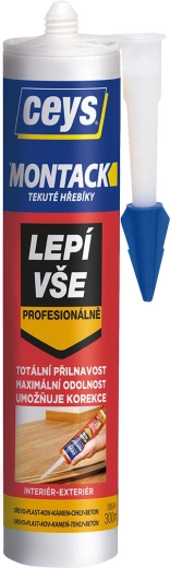 Montážne lepidlo 300 ml CEYS MONTACK Profesional
