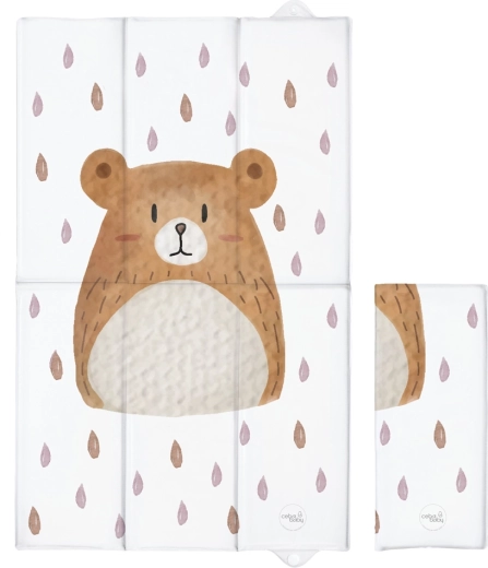 Ceba Baby cestovná prebaľovacia podložka basic bear buddy 80 × 50 cm