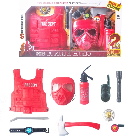 Hasičská mega sada 10 ks pre deti