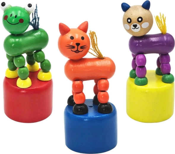 drevené tancujúce zvieratko 10 cm