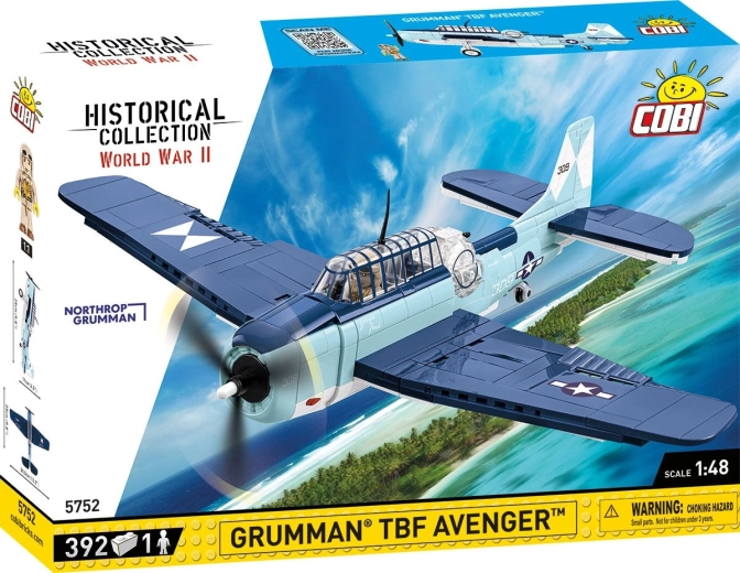 Cobi II. svetová vojna Grumman TBF Avenger 1:48 (392 dielikov)