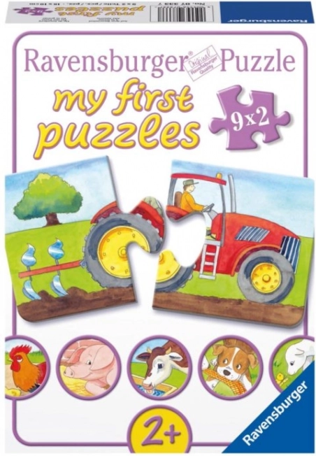Ravensburger moje prvé puzzle na statku 9×2 dieliky