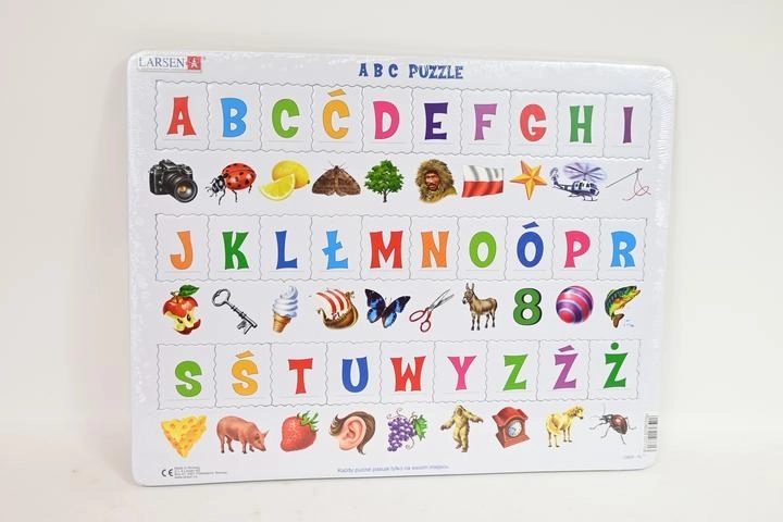 Larsen maxi puzzle abeceda (poľština)