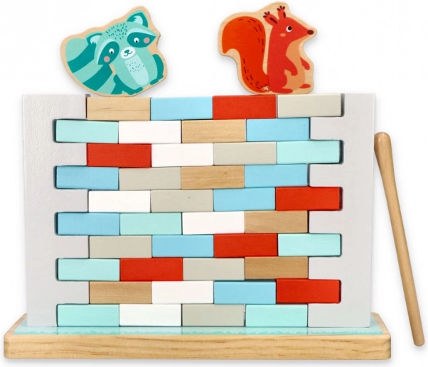 Drevená balančná hra NEZBÚRAJ MÚR