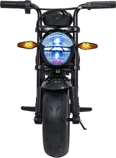 Detská elektrická motorka SUPERMOTO čierna