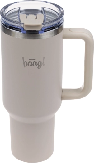 Baagl B-Cup Latte termohrnček so slamkou 1,18 l