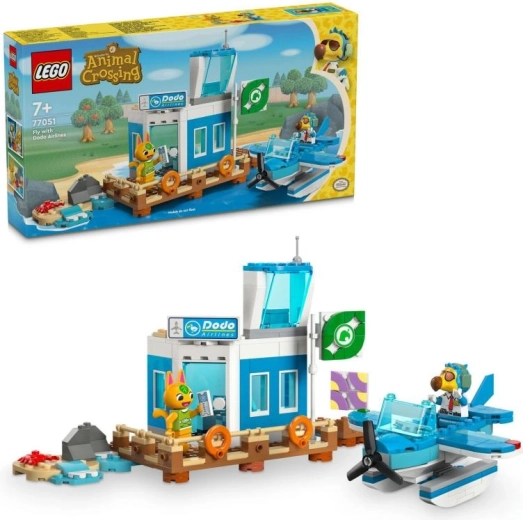 LEGO Animal Crossing Letisko Dodo Airlines s hydroplánom