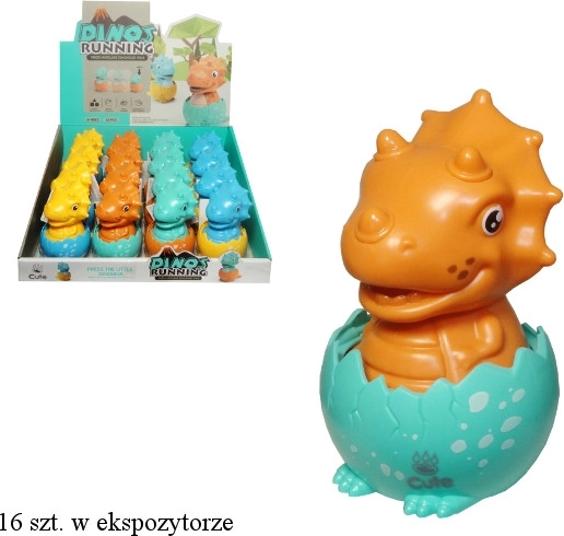 Dinosaurus v vajíčku pre malé deti s pohonom