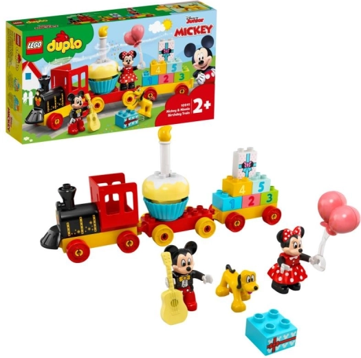 LEGO DUPLO Disney narodeninový vláčik s MICKEYM, MINNIE a PLUTOM
