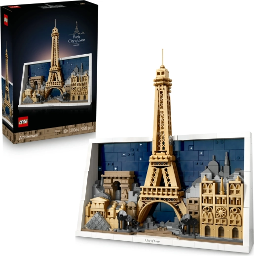LEGO Architecture Paríž – mesto lásky, stavebnica pre dospelých