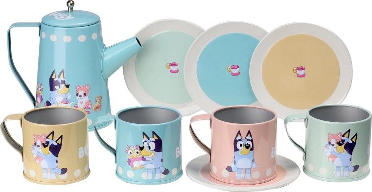 Detská čajová súprava Bluey – 10 dielov