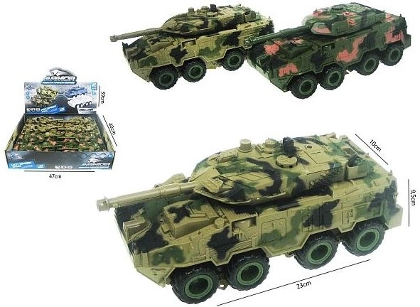 Detský tank 24 cm so svetelnými a zvukovými efektmi