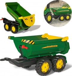 Detský príves s vyklápacou korbou JOHN DEERE ROLLY TOYS halfpipe