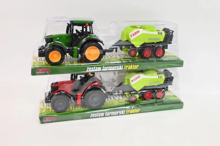 Traktor s poľnohospodárskym strojom - 1 kus