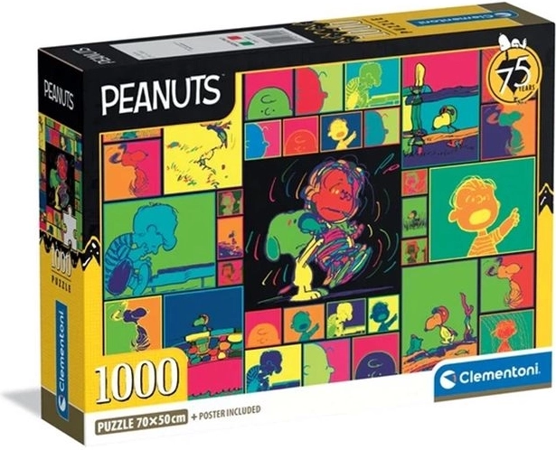 Puzzle Clementoni Impossible Compact Peanuts 1000 dielikov