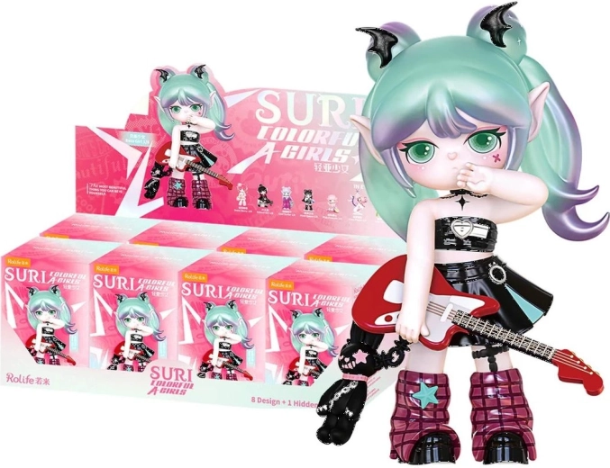 Rolife Suri Colorful Girls zberateľská figúrka v blind boxe - 1 kus