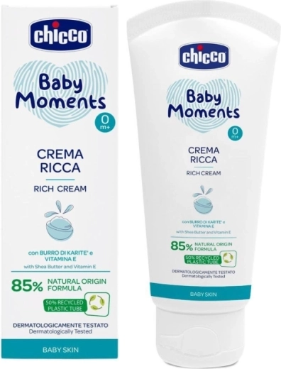 Chicco Baby Moments vyživujúci krém pre deti 100 ml