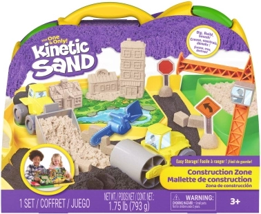 Kinetic Sand kinetický piesok stavenisko s príslušenstvom 793 g