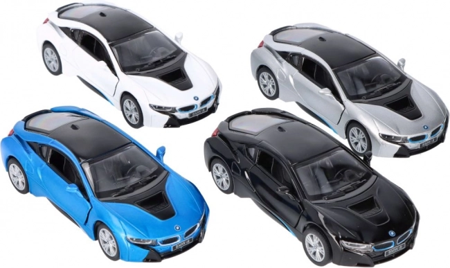 Kovový model BMW i8, mierka 1:36