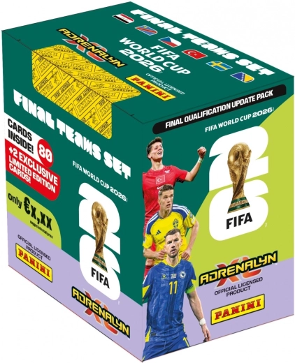Panini FIFA World Cup 2026 zberateľské karty – sada Final Teams