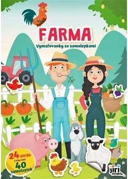 Farma – omaľovánky so samolepkami