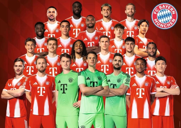 Ravensburger puzzle FC Bayern Mníchov 1000 dielikov