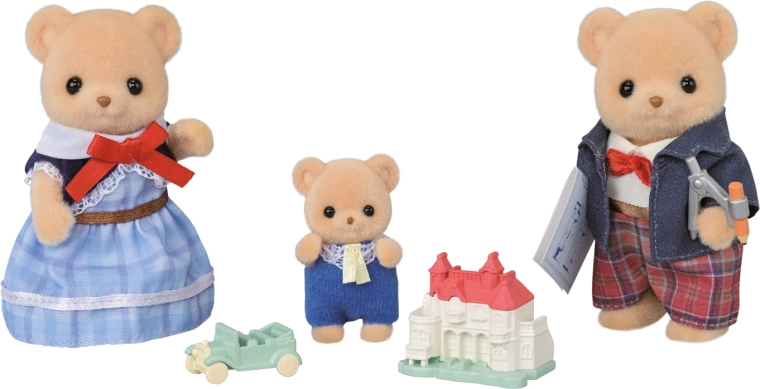 Sylvanian Families rodina sušienkových medvedíkov