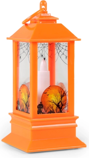 Halloweenová svietiaca lampa
