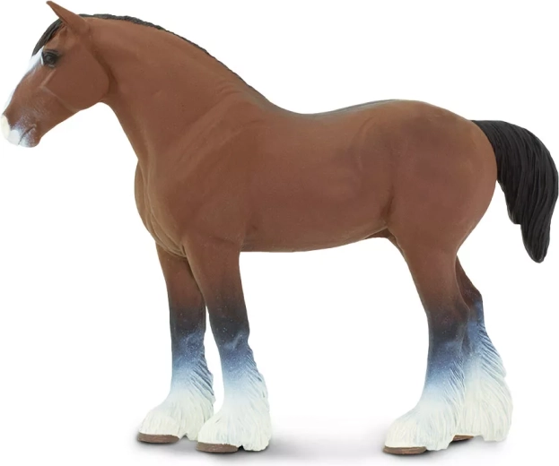 Safari Ltd. figúrka clydesdalského žrebca