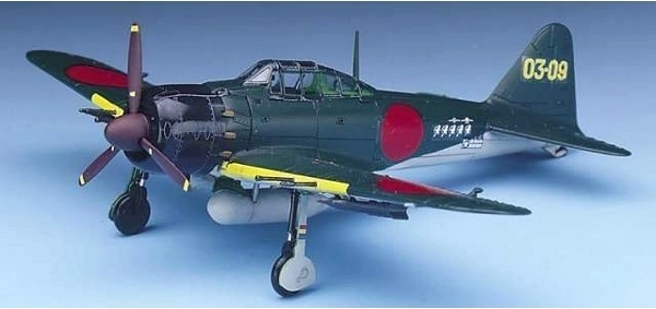 Model stíhačky Mitsubishi A6M5c Zero v meradle 1:72