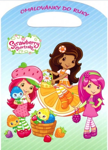 Akim omaľovánky do ruky A4 Jahôdka Strawberry Shortcake - 1 kus