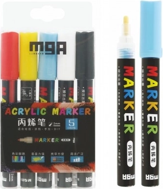 Akrylové popisovače svietiace v tme