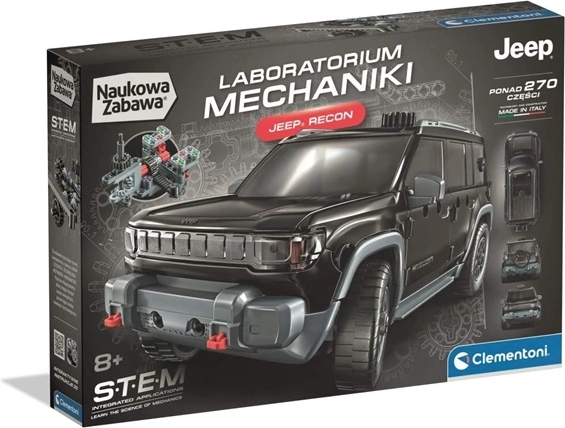 Clementoni vedecká zábava Labo mechaniky Jeep recon - 1 kus