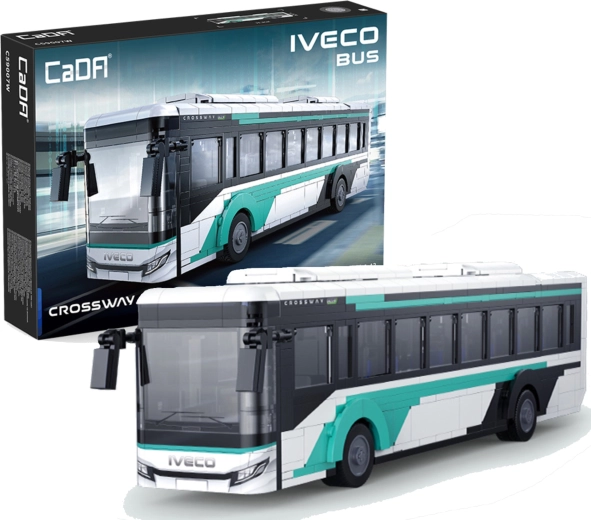Stavebnica CaDA mestský autobus Iveco Bus Crossway 832 dielikov