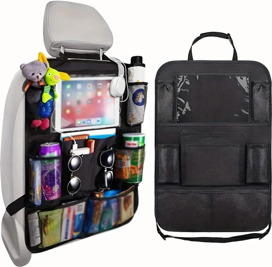 Organizér na zadnú stranu autosedačky – veľký, univerzálny a objemný