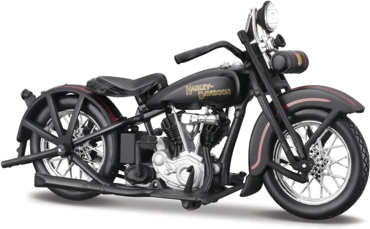 Maisto motocykel Harley-Davidson 1928 JDH Twin Cam matne čierny 1:18