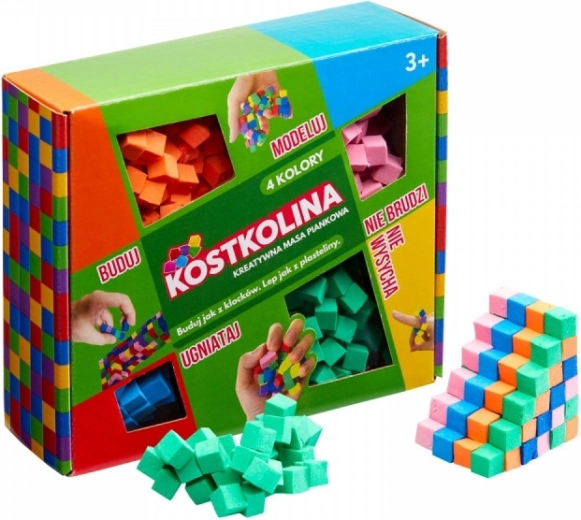 Kostkolína zelená 4 farby