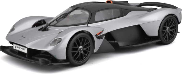 Maisto Aston Martin Valkyrie strieborný model 1:18