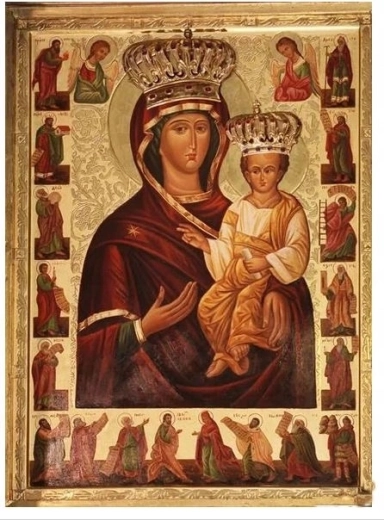Norimpex Maľovanie podľa čísel Panna Mária Bieszczadská 40 × 50 cm