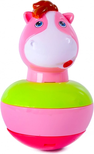 Vstávajúci koník s rolničkou pre najmenších