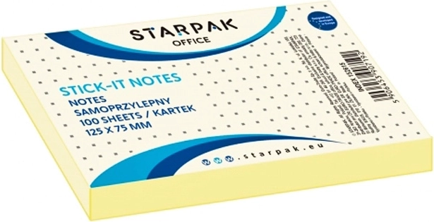 Lepiace poznámky Stick-it veľké žlté 12,5 cm, 100 listov - 1 kus